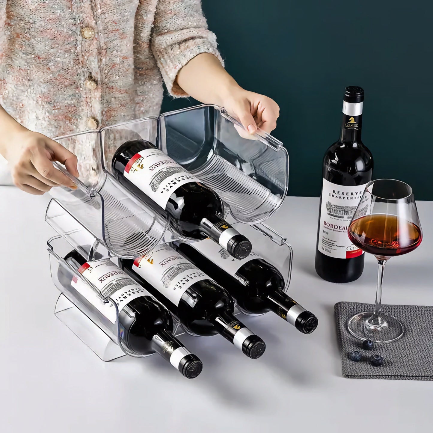 Bottle Holder - Wine Bottle Holders - The Organisy