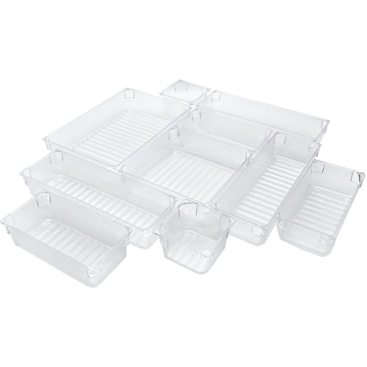 Drawer Organisers (10 pcs) - Household Storage Containers - The Organisy